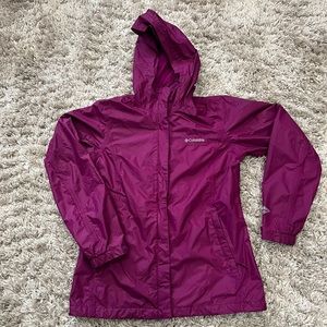 Womens Columbia windbreaker
